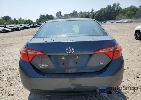 2019 Toyota Corolla L from USA, damaged, VIN 2T1BURHE4KC156620